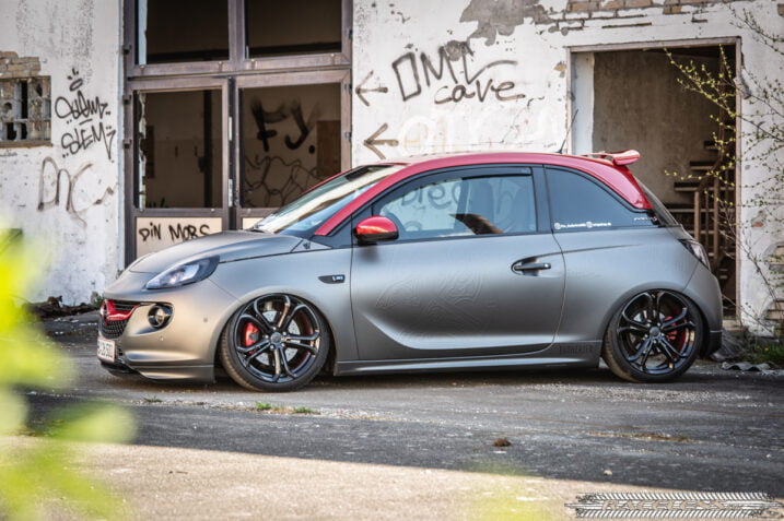 Opel Adam S på luft - Racelens