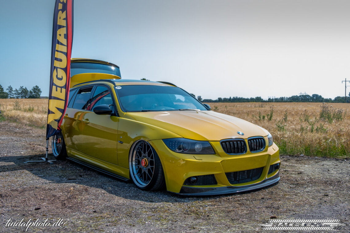 Lækker folieret dieselkomfur!,BMW,E91, Racelens