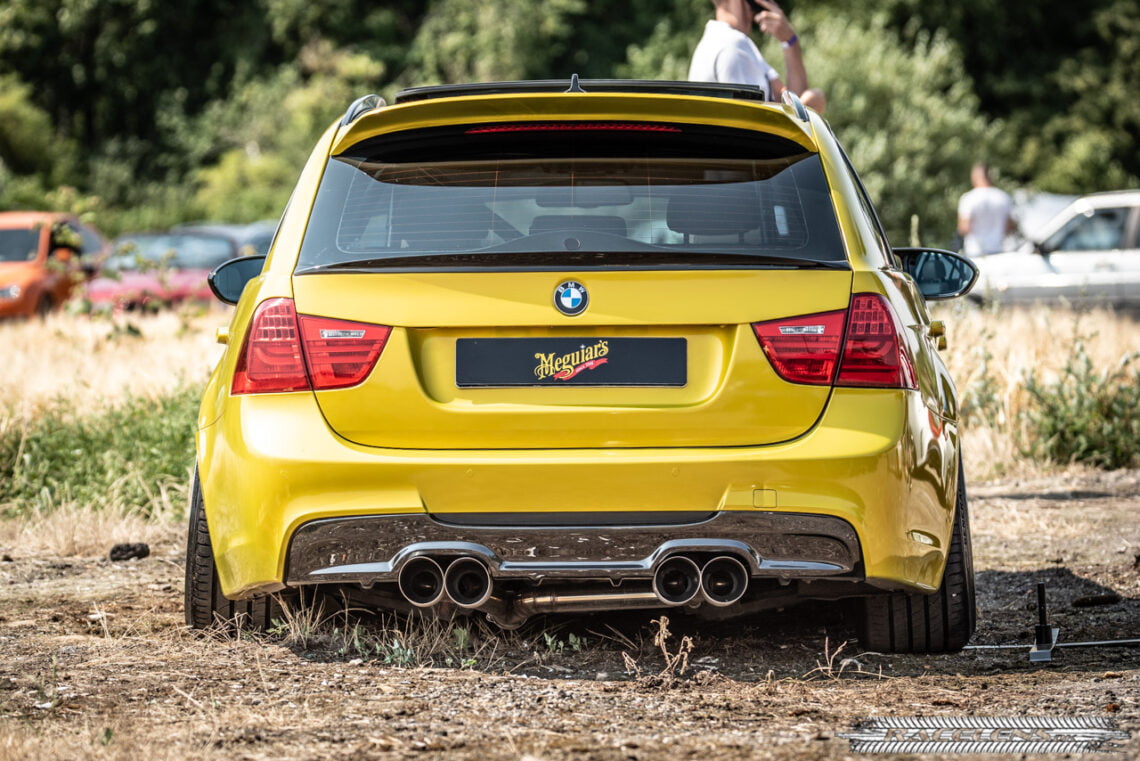 Lækker folieret dieselkomfur!,BMW,E91, Racelens