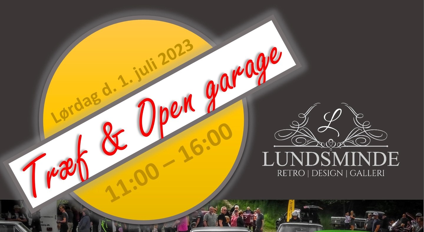 Open shop, garage & fødselsdag - Racelens