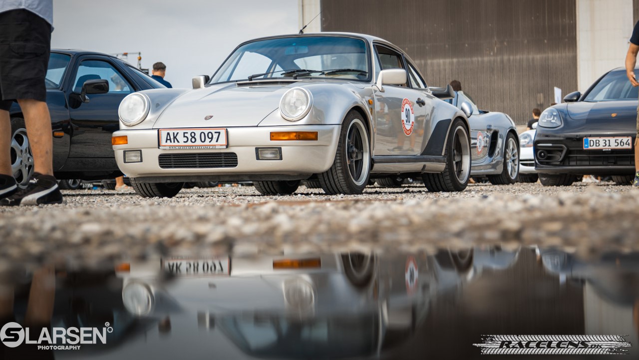 Porsche træf på Hornbæk Havn - Racelens