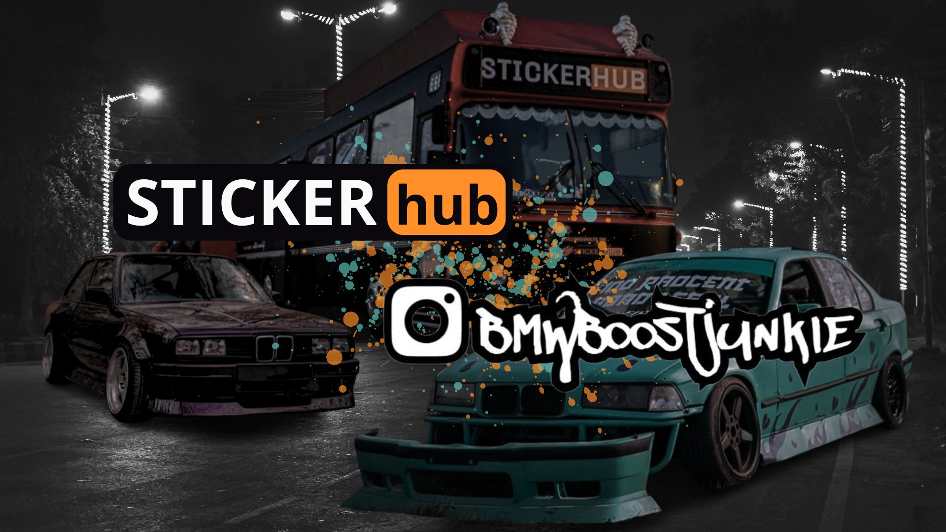 Stickerhub X Bmwboostjunkie Meet - Racelens