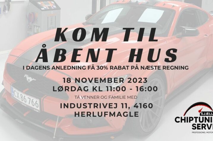 Supercharged Saturday - Åbent Hus - Sjællands Chiptuning Service - Racelens