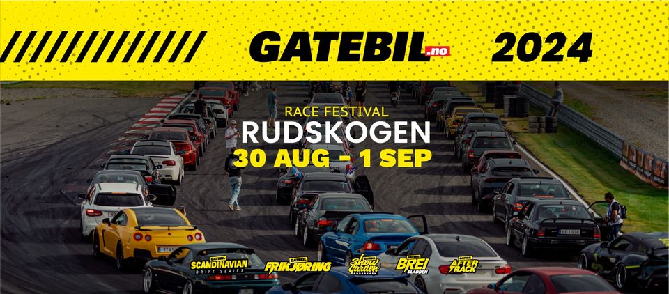 Gatebil Rudskogen Race Festival - Racelens