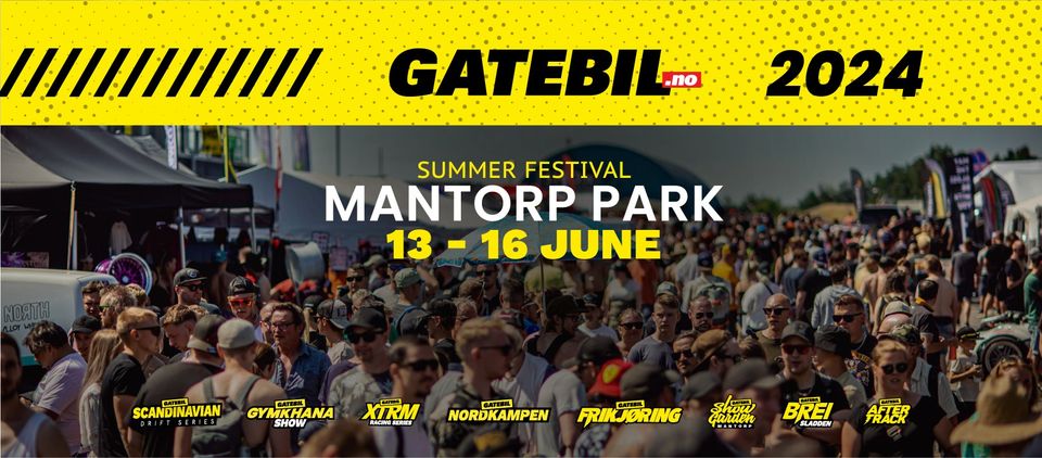 Gatebil Mantorp Park Sommer - Racelens